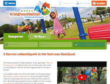 Tablet Screenshot of krieghuusbelten.nl